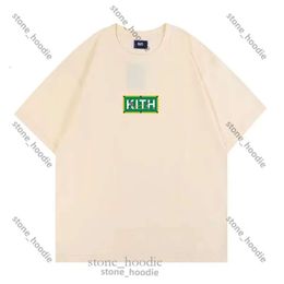 Kith High Quality Designer Mens T Shirt Street Trendy Printed Short Sleeve Cotton Kith Shirt Casual Loose Quick Drying Womens T Shirt Luxury Brand Kith T Shirt 1914