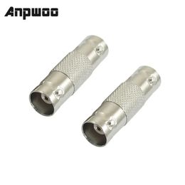 2pcs/lot BNC Female to Female Inline Coupler Coax BNC Connector Extender for CCTV Camera Security Video Surveillance System