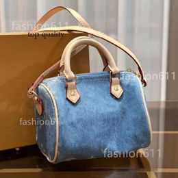 Shoulder Bags Viutonities Evening Bags Denim Blue Handbags Women Vintage Designer Shoulder Bags Jeans Undershoulder Hobo Purse Clutch To 4050
