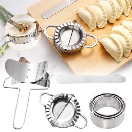 Moulds DIY Dumpling Mould Stainless Steel Ravioli Making Mould Dumpling Wrapper Tool Dough Cutter Jiaozi Maker Pastry Accessories Tool