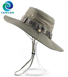 CAMOLAND Waterproof Bucket Hat For Men Women Outdoor Fishing Cap Summer UV Protection Sun Hat Male Panama Cap Female Beach Hats Y24325848