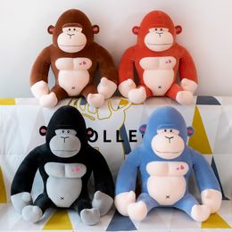 Kong Gorilla Pillow Plush Toy Cross border Simulation Doll Internet Red Lazy Man Large Cloth Doll Children's Doll