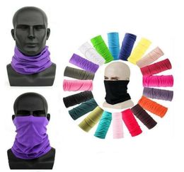 Cycling Unisex Magic Scarf Colorful Head Face Protective Mask Neck Gaiter Biker039s Tube Bandana Scarf Wristband Beanie Cap Out9964637