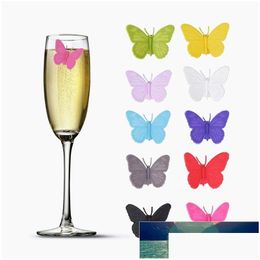 Other Kitchen, Dining & Bar 6Pcs Wine Glass Tag Cup Identifier Long Strips Goblet Markers For Party Labels Glasses Drinking Sign Drop Dhxmo