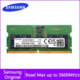 RAMs Samsung Notebook DDR5 RAM 8GB 16GB 32GB 5600MHz Original SO DIMM 260pin for Laptop Computer Dell Lenovo Asus HP Memory Stick