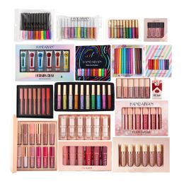 Sets HANDAIYAN Makeup Set Series Eyeshadow Cream Matte Glitter Eyeliner Lip Gloss Liquid Lipstick Cosmetic Kit Eye Shadow Liner Stick