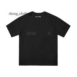 Essentialsshirt Designer T Shirt for Man Tshirts Women Shirts 100%cotton Street Hip Hop Short Sleeved Letter Print Couple Mans T Shirt Asian Size 8470