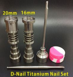 Super Highly Glass Bong 3PCSSet Accessory Domeless Titanium Nail Carb Cap And Titanium Dabber 6317730