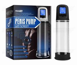 Nxy Sex Pump Toys Pistols Penis Pump Enlargement Vacuum Enlarger Adult y Product Adults Toys Shop for Man Couples 11196298850