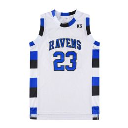 Basketball Basketball Sleevelsss Adult Jersey One Tree Hill Nathan Scott 23# 3# Ravens Stitched Sport Movie TV series Jersey maillot