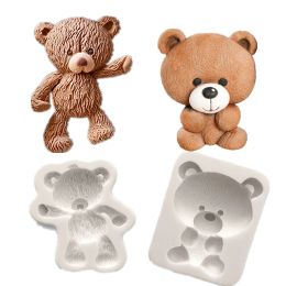 Moulds Bears And Alpacas Fondant Cake Moulds For Baking Decoration Cake Tools Cake Topper Mould Sugar Craft Mould Gumpaste Mould