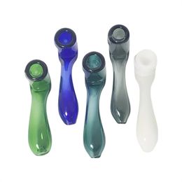 Handmade Ruyi Shaped High Borosilicate High Temperature Resistant Glass Pipe and Bag