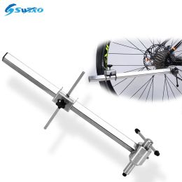Tools SWTXO Bicycle Derailleur Hanger Alignment Tool Professional Bike Wheel Hook Aligner Mountain MTB Road Bike repair Tool