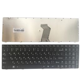 Keyboards New Russian for Lenovo G580 Z580 Z580a G585 Z585 G590 Ru Black Border Laptop Keyboard