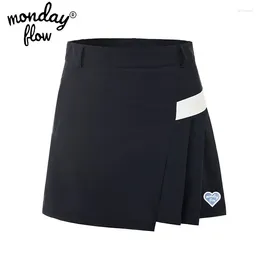 Gym Clothing Monday Flow Golf Apparel Women's Skirt Leisure Sports Non Wrinkle Shorts Summer Women Skirts