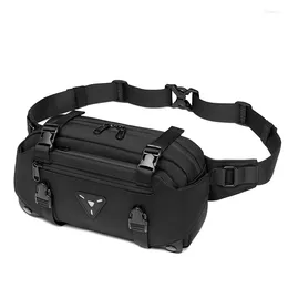 Backpack Men Waist Bag Waterproof Handbag Chest Multifunctional Large Capacity Casual Fanny Pack Male Sports Cycling