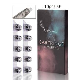 10pcs F Tattoo Cartridge Needles Disposable Tattoo Needles 5F 7F 9F 11F 13F 15F Medical Steel For Machine Gun Liner Shader5033251