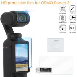 Accessories HD Glass Film for DJI Osmo Pocket 3 Tempered Glass Front Rear Screen Protector Lens Protective Film osmo pocket 3 Accessories