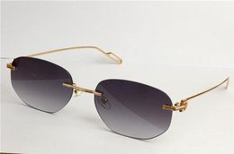 selling whole sunglasses ultralight irregular frameless retro avantgarde design uv400 light Coloured lenses decorative eyewear6577807