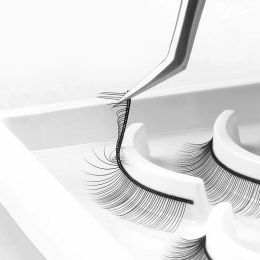 Eyelashes 50/100 Pairs False Eyelashes Handmade Training Practise Lashes Soft Natural For Beginners Eyelash Extension Beauty Salon Student