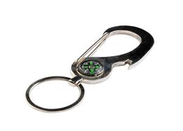 Usage Bottle Opener Men's Fashion 3D Cute Metal Clasp Pendant Ring Key Keychain Keyfob5613631