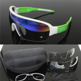 POC Brand half Blade 2018 EdRitte Cycling Sunglasses 3 Lens Sport Road Mtb Mountain Bike Glasses Eyewear Goggles5560193