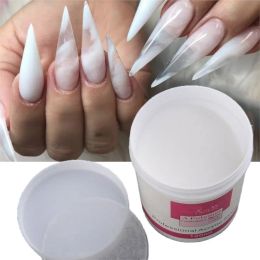 Liquids 1Pot 120ml Nail Acrylic Powder 4Oz White/Pink/Clear EMA Polymer Crystal Dust for Manicure Builder/Dipping/Carving Nail Extension