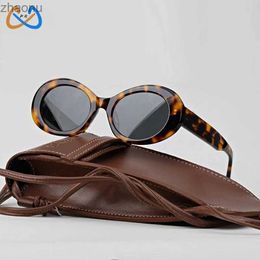 Sunglasses New Luxury Brand CL40194 Womens Sunglasses Fashion and High end Acetic Acid Cat Eye Outdoor Sunscreen UV400 Mens Driving SunglassesXW