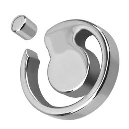 Nxy Cockrings Stainless Steel Penis Rings Scrotum Ball Stretcher Pendant Bondage Cock Ring Sex Toy for Men Toys 240427