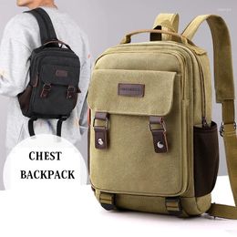 Backpack Sling Bag Man Purse Crossbody Bags Small Shoulder Travel Chest Pack Messenger For Men And Women Mochila Hombre