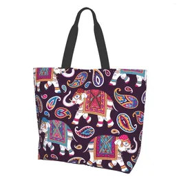 Shopping Bags Tote Bag For Women Travel Work Grocery Top Large Totes Reusable Handbags Shoulder Elefpants