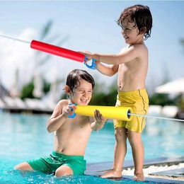 1Pcs Children Summer EVA Foam Water Gun Squirt Beach Toys Spray Waterpistool Outdoor Games Watergun Shoot Kids Interaction Toy 240424