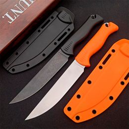 BM 15500 Meatcrafter Tactical Fixed Knife CPM-154 Steel Blade Thermoplastic rubber compound Santoprene Handle Camping Outdoor Self-defense Hunt Survive Knives