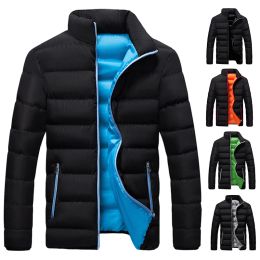 Shirts Autumn Winter Cold Jacket for Mens Thermal Coat Light Down Jackets Outwear Man Fashion Casual Jacket Windbreaker Male Clothes