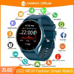 Watches CanMixs 2022 Smart Watch women Heart Rate Blood Pressure Sport Watch for Men Woman Waterproof Fitness Smartwatch