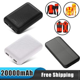 Clothings 20000mAh Power Bank Portable Charger External Battery Pack For Heating Vest Jacket Scarf Socks Gloves Electric Heating Equipment