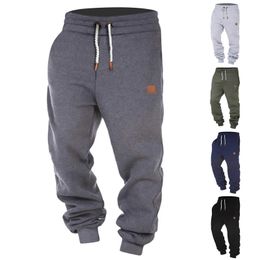 Men's Pants Mens splicing printing full set of casual pockets sports and leisure work mens pants 10 starsL2404