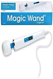 Magic Massager with 30 Powerful Speeds 110V220V Vibrating Patterns Wireless Personal Full Body Wand Massager for Back Neck Shoul4590733