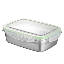 Dinnerware Thermal Lunch Box For Meal Stainless Steel Container Sealing Crisper Heat Insulation