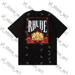 Designer T Shirts Rhude Shirt Designer Tshirt Rhude Short Math Bear Tshirt Long Letter Loose Shorts Gothic Tee Shirt Singer Shirts for Men Designer Shirt Tshirts 5880