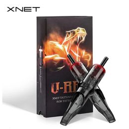 XNET VREX 20pcs Tattoo Cartridge Needle Round Magnum RM 0.35mm for Permanent Makeup Needles 1205rm 1207rm 1211rm 1215rm 1219rm 240416