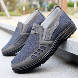 Scarpe di stoffa di nuovi uomini estivi scarpe in stoffa in poliuretano versatili scarpe casual leggere resistenti