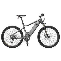 HIMO C26 Electric Bicycle 26 Inch 250W Motor Up To 100km Range Dual Disc Brake Adjustable Heights - Gray