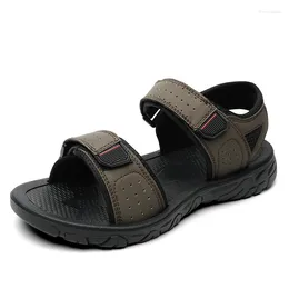 Casual Shoes 2024 Men Summer Men's Sandals Fashion For Non-slip Outdoor Beach Big Size 39-46