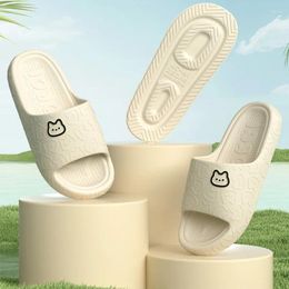 Slippers House Slipper Women Bear Summer Sandal Men Flip Flops Beach Non Slip Soft Home Flat Shoes Female Male Slide