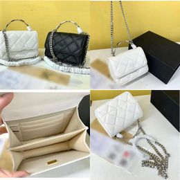 Chain Mini Women's Shoulder Rhombus Lattice Solid Colour Handbag Designer Women Evening Bag Fashion Classic Simple Wallet Leather Messenger Bags s Original Quality