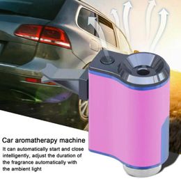 Car Air Freshener Easy Installation Intelligent Rechargeable Diffuser With Auto On/off Feature For Vehicle