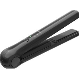 Utenzi Cordless Hair Straightener Irons - USB Rechargeable Portable Flat Iron with Safety Lok, 3 Temperature Levels, 2-in-1 Hair Straightener and Curler, Fast Heating (20S)
