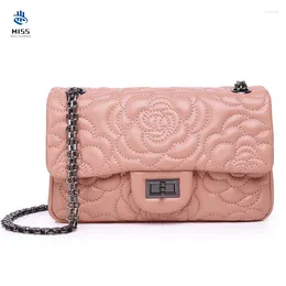 Shoulder Bags Luxury Sheepskin Ladies Chain Bag Genuine Leather Handbags All-match Fashion One-shoulder Messenger Classic