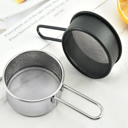 Baking Tools Sugar Powder Mesh Sieve Wire Fine 430 Stainless Steel Universal Small Tool Household Flour Hand-held 40